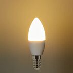 Лампа светодиодная Osram E14 9 Вт теплый белый свет
