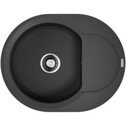 Мойка Omoikiri Sakaime 60E-BL Tetogranit/черный