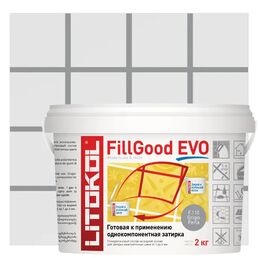 Затирка полиуретановая Litokol Fillgood Evo F110 цвет серый жемчуг 2 кг