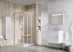 Боковая стенка Ravak Supernova 90x198 940701R211 стекло матовое, профиль белый