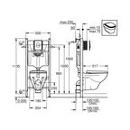 Grohe Комплект Grohe Solido 4 в 1 39116000 с крышкой