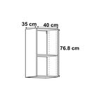 Каркас навесной Delinia ID 40x76.8x35 см ЛДСП цвет белый