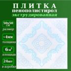 Плитка декоративная на потолок из пенопласта с рисунком экструдированная