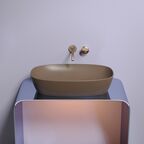 Раковина накладная Ceramica Nova Element 60 см CN6049MDB темно-коричневая матовая