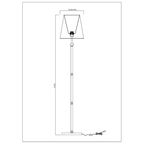Светильник напольный ARTE LAMP A4098PN-1CC