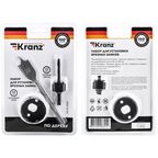 Набор коронок по дереву Kranz KR-92-0262 22-48 мм, 3 шт.