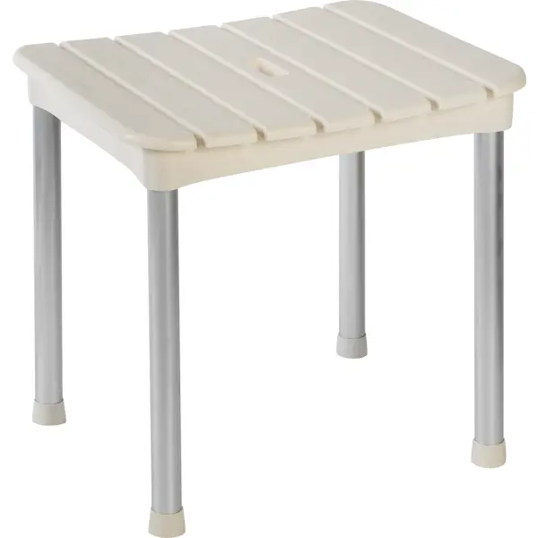 Стул для ванны Primanova 37x30x34 см цвет бежевый