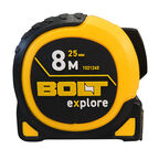Рулетка Bolt eXplore с автостопом магнитная 8 м x 25 мм