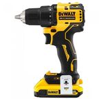 Аккумуляторная дрель-шуруповерт DEWALT DCD708D2T, 18 В, 1650 об/мин, с 2 АКБ 2 Ач и ЗУ, в кейсе TSTAK (DCD708D2T-QW)