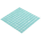 Мозаика Mir Mosaic Natural Color palette темно-голубая стеклянная 300х300х4 мм глянцевая
