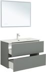 Мебель для ванной комнаты Aquanet Джейн 100 см 00313320 подвесная, мисти грин