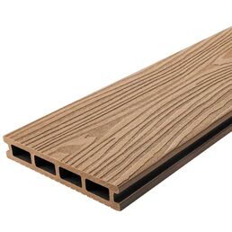 Террасная доска ДПК T-Decks цвет Натуральное дерево 4000x150x25 мм 0.6 м²