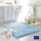 Коврик для ванной 55x65см Spirella Gobi, голубой