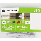 Дюбель универсальный Standers PDU N 6x50 мм нейлон 10 шт.