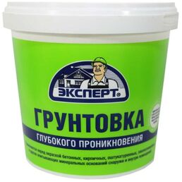 Грунтовка Эксперт ВДАК-0181М глубокого проникновения, 0.9 кг, 0.9 л, белый
