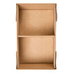 Ящик с отделениями Casy Home For Professionals 50x32x18см, коричневый