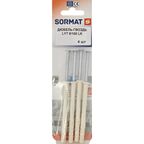 Дюбель-гвоздь цилиндрический Sormat нейлон 8x100 мм 4 шт.