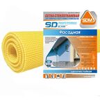 Сетка стеклотканевая фасадная 5x5 SD-Glass 145 г/м² 1x50 м