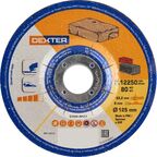 Диск зачистной по камню и бетону тип 27 Dexter 125x22.2x6 мм