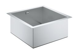 Мойка из нержавеющей стали 40см, 1 чаша, без корзинчатого вентиля, K700 Cube (31578SD0)