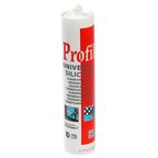 Герметик Soudal Profil, силиконовый, универсальный, белый, 270 мл 1262726