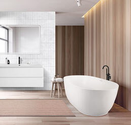 Акриловая ванна BelBagno 170x80 BB413-1700-800-MATT белая матовая