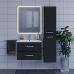 Тумба под раковину Uperwood Upd Foster 70 см 291020516 подвесная, черная