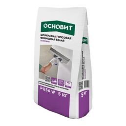 Финишная гипсовая шпаклевка Основит ЭЛИСИЛК PG36 W 87587