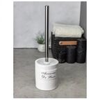 Ёршик для унитаза Bath Plus Bain Blanc W-CE0986B-TOH керамика цвет белый