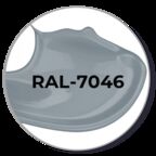 Краска по дереву акриловая для фасадов и внутренних работ PROFIPAINTS SILVER WOOD FACADE 0.9л , RAL-7046