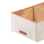 Ящик с отделениями Casy Home For Professionals 50x32x18см, молочный