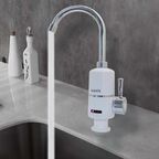 Проточный водонагреватель электрический Oasis KP-P 3.3 кВт белый с краном