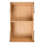 Ящик с отделениями Casy Home For Professionals 50x32x18см, молочный
