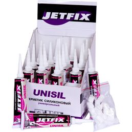 Силиконовый, санитарный герметик JETFIX UNISIL 21065