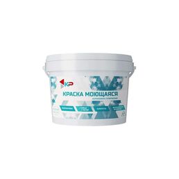 Моющаяся быстросохнущая акриловая краска КР 4300009165