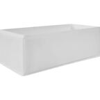 Набор коробок без крышки 15x11x31/15x11x15 см полиэстер цвет белый 4 шт