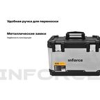 Металло-пластиковый кейс для инструментов Inforce