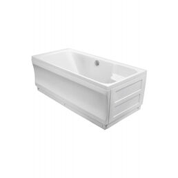 Ванна акриловая Wemor 170/75/55 S с каркасом и экраном