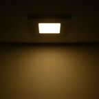 Светильник встраиваемый Gauss Backlight BL122 квадратный 6 и 3 Вт свет тёплый белый