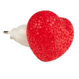 Ночник светодиодный для детской Uniel DTL-309-Сердечко/RED/1LED/0,1W