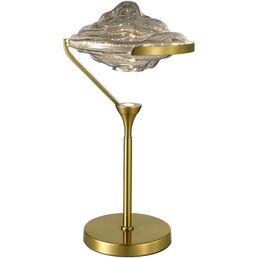 Прикроватная лампа ST Luce Amara SL6115.304.01 Латунь/Дымчато-Серый LED 1*19W 3000K