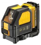 Самовыравнивающийся линейный ЗЕЛЕНЫЙ лазерный уровень DEWALT DCE088D1G