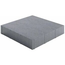 Плитка тротуарная Квадрат 200x200x60 мм цвет серый