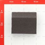 Брусок шлифовальный Flexifoam Angle Block 98х69х26 мм Р120 влагостойкий