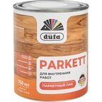 Лак паркетный Dufa Parkett глянцевый бесцветный 0.75 л