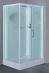 Душевая кабина Esbano Elegancia 120х90 ES-L129CKR с крышей, с LED освещением, стекло матовое, профиль белый