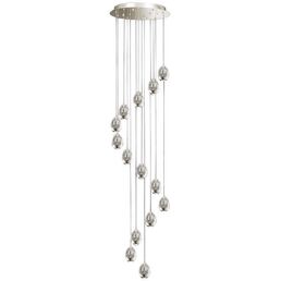 Каскадный подвесной светодиодный светильник MD13003023-14A Illuminati Terrene Chrome
