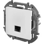 Розетка компьютерная RJ45 категория 5e UTP - Lexman Lilian - белый