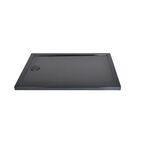 Душевой поддон Metakam Apart Black прямоугольный акриловый 120x80 см сифон в комплекте