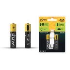 Аккумулятор Duwi Li-Ion LR03 AAA 450 мАч 1.5В 2 шт.